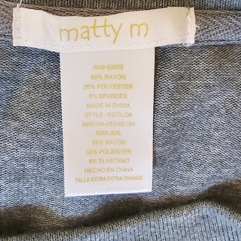 Matty M Sage Green Sweater - Picture 3 of 3
